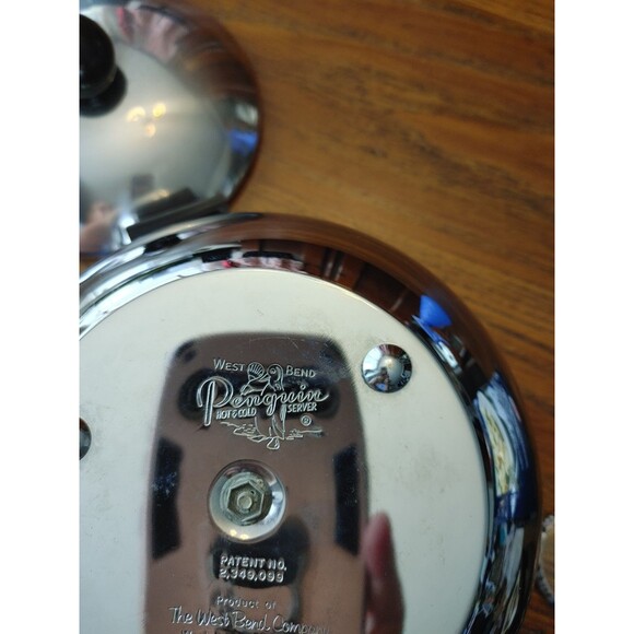 Charming Vintage West Bend PENGUIN Ice Bucket Hot Cold Server - Includes Lid - Picture 3 of 6